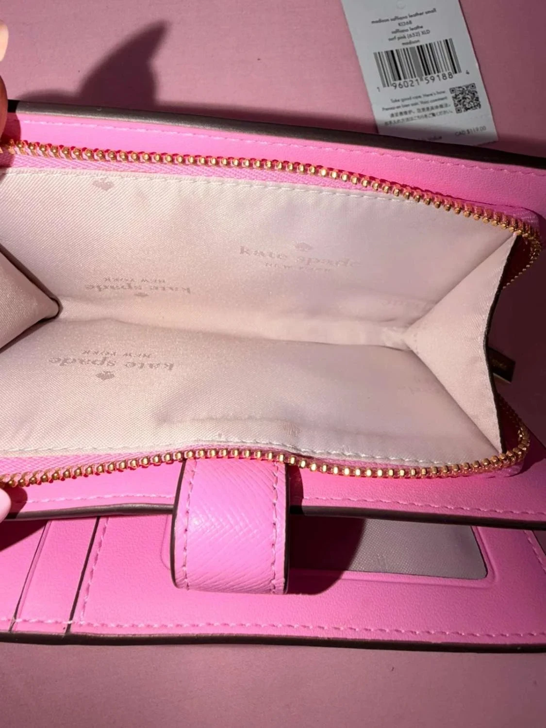 porte monnaie Madison rose bonbon  Kate spade – photo 11